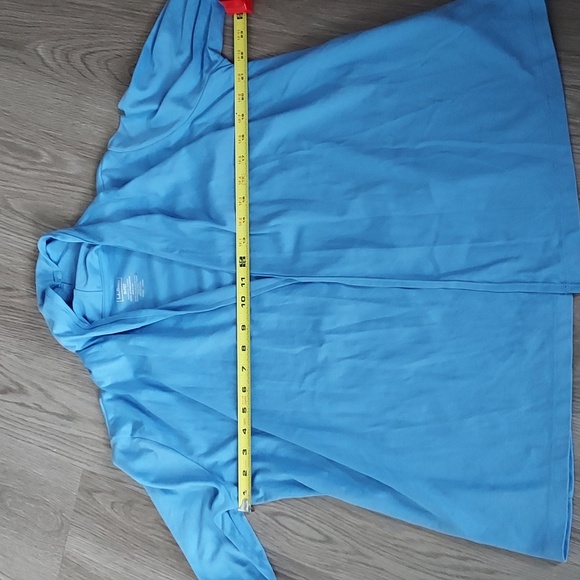 L.L.Bean long sleeve cartigan blue m-pet - Picture 7 of 9